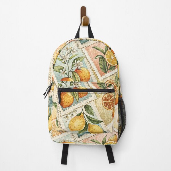 Item preview, Vintage Citrus Postage Stamp designed and sold by Storybook Botanica.