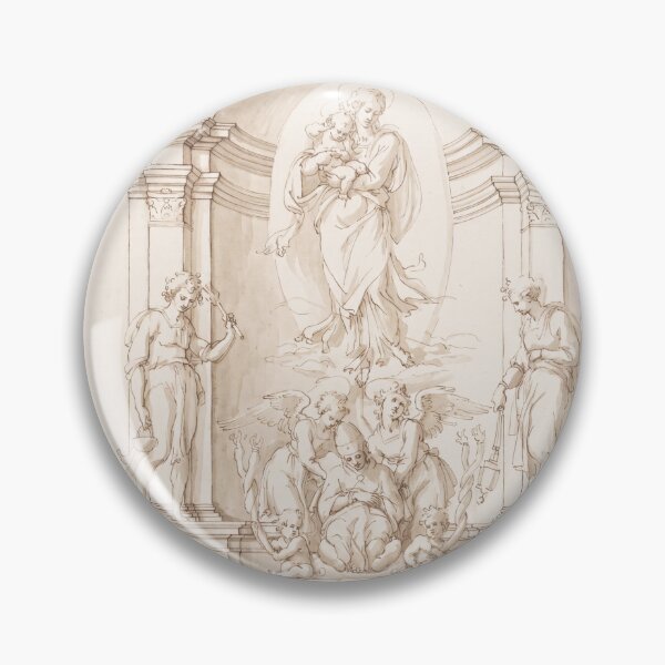 Artikelvorschau, Renaissance-Altar mit Madonna und Kind entworfen und verkauft von artofuniverse.