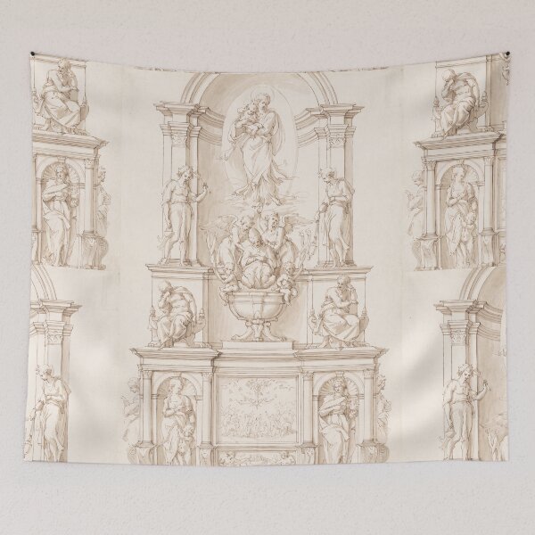 Item preview, Renaissance Altar With Madonna and Child designed and sold by artofuniverse.