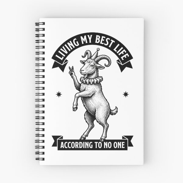 Item preview, Goat Jester Vintage Engraving Peace designed and sold by NullSpacePrints.