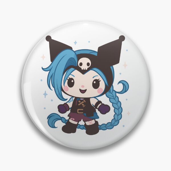 Item preview, Jinx Kuromi Sanrio Inspired Gaming Artwork designed and sold by GeekMix.