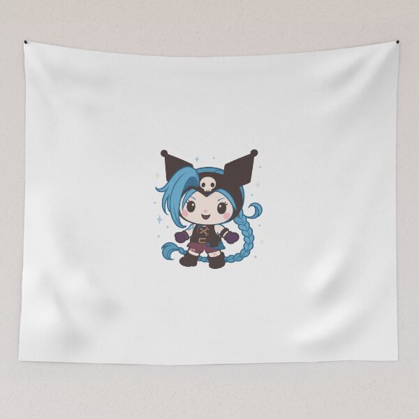 Item preview, Jinx Kuromi Sanrio Inspired Gaming Artwork designed and sold by GeekMix.