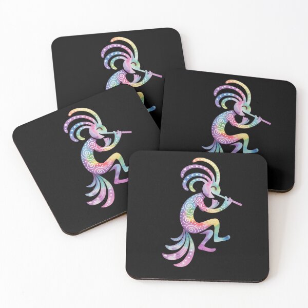 Item preview, Kokopelli Rainbow Boho Southwestern Festival designed and sold by Gbriel3.