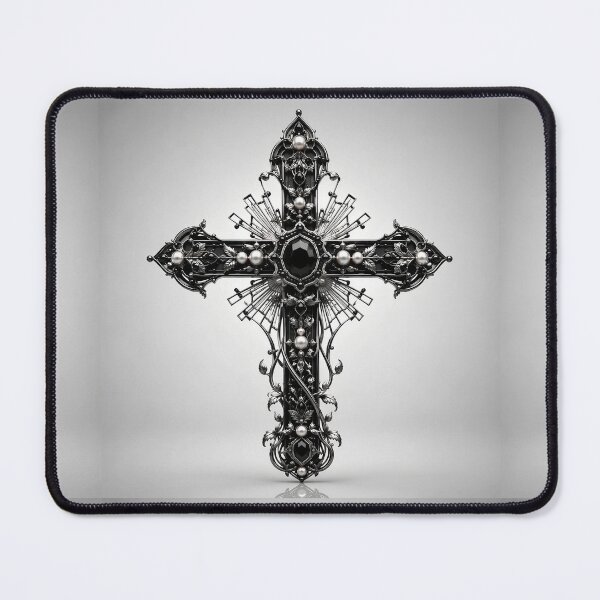 Item preview, Luxury Gothic Cross in Art Nouveau Style designed and sold by Adisak-designs.