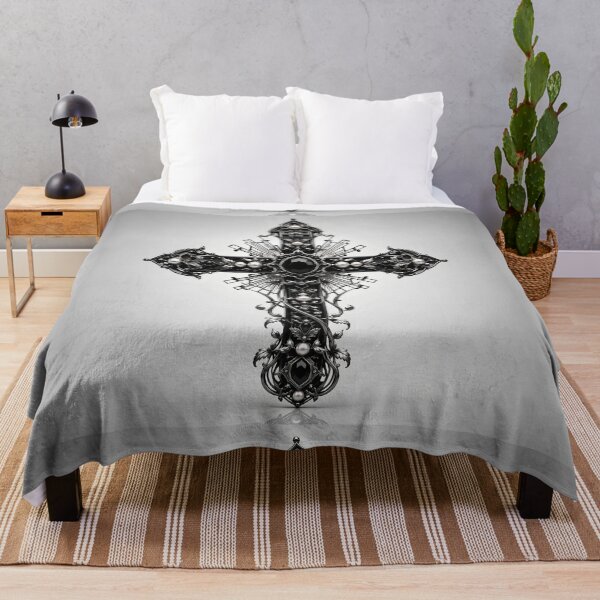Item preview, Luxury Gothic Cross in Art Nouveau Style designed and sold by Adisak-designs.