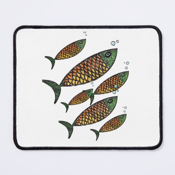 Item preview, School of Fish Underwater Illustration designed and sold by La Galleria della Mente.
