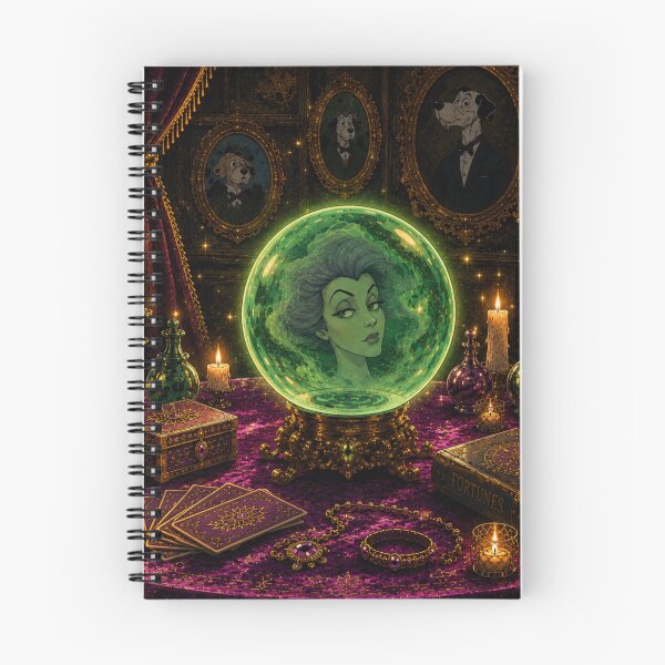 Item preview, Crystal Ball Fortune Teller – Vintage Gothic Candlelit Mystic Parlor designed and sold by CaseyMichelleArt.