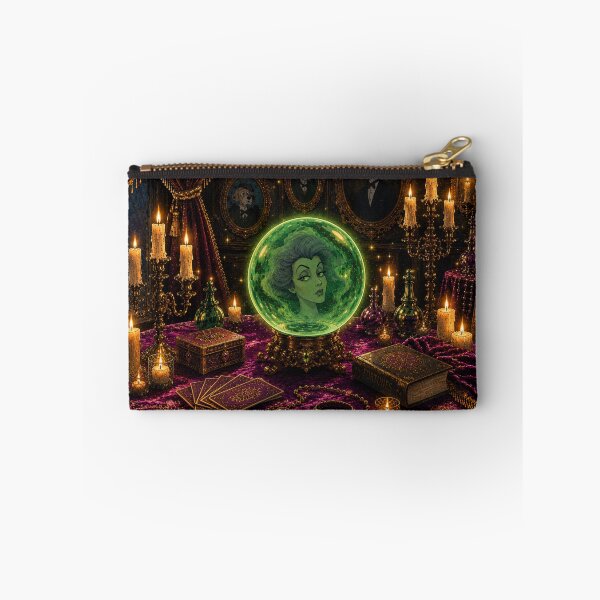 Item preview, Crystal Ball Fortune Teller – Vintage Gothic Candlelit Mystic Parlor designed and sold by CaseyMichelleArt.