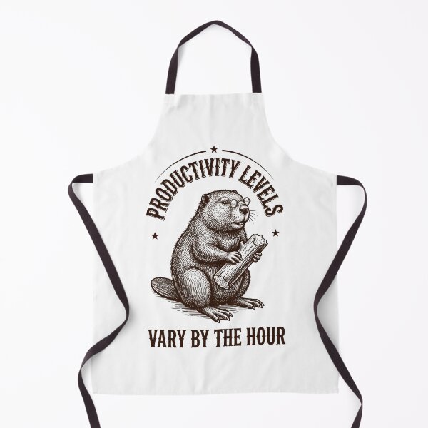 Item preview, Beaver Vintage Engraving Productivity Levels designed and sold by NullSpacePrints.