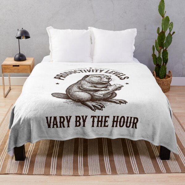 Item preview, Beaver Vintage Engraving Productivity Levels designed and sold by NullSpacePrints.