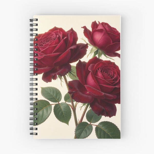 Item preview, Elegant Trio of Crimson Roses designed and sold by CooksCreators.