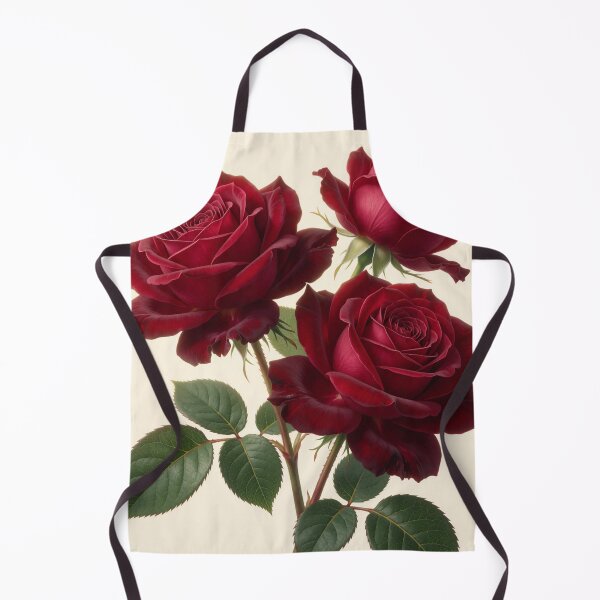 Item preview, Elegant Trio of Crimson Roses designed and sold by CooksCreators.