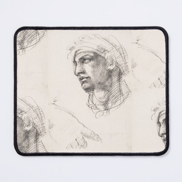 Item preview, Renaissance Head Study in Profile designed and sold by artofuniverse.