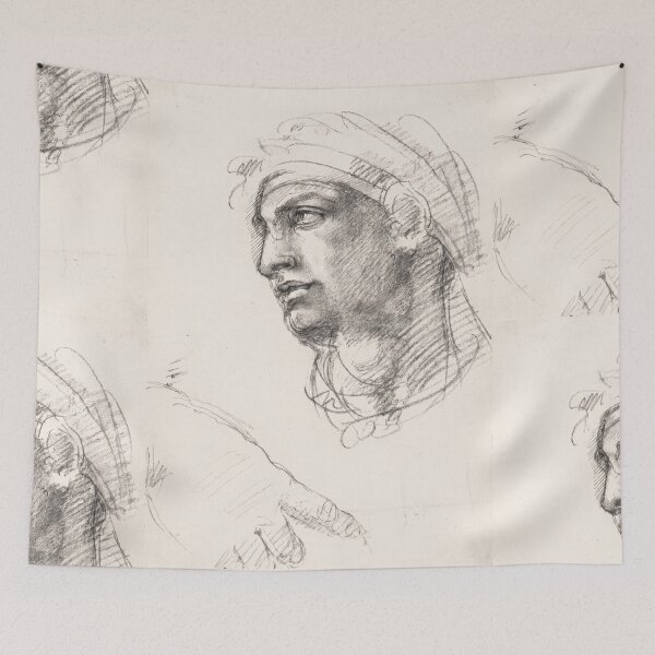 Item preview, Renaissance Head Study in Profile designed and sold by artofuniverse.