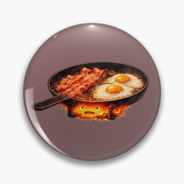 Item preview, Calcifer breakfast designed and sold by SpookySparklesDesigns.