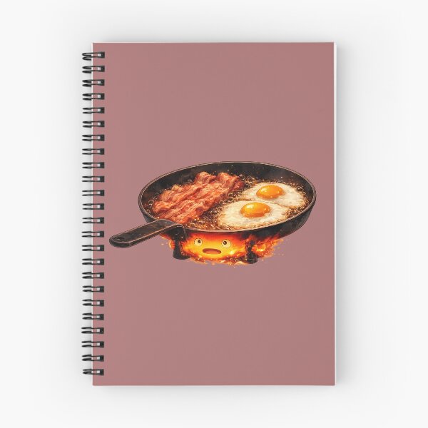 Item preview, Calcifer breakfast designed and sold by SpookySparklesDesigns.