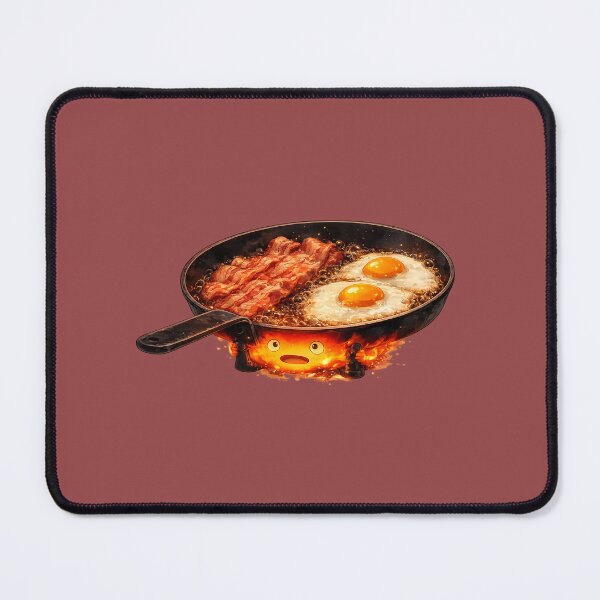 Item preview, Calcifer breakfast designed and sold by SpookySparklesDesigns.