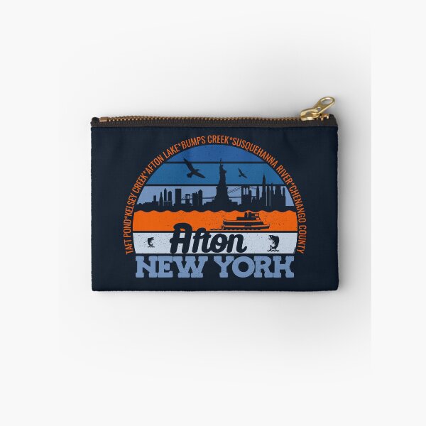 Item preview, Afton New York Sunset Retro Vintage Local Pride Logo designed and sold by CRHPOD20.