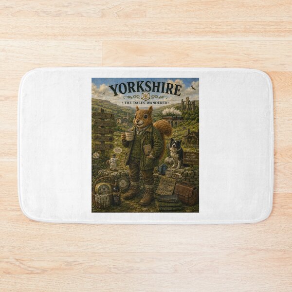Item preview, The Yorkshire Squirrel Dales Wanderer designed and sold by SecretSquirrellDesigns.