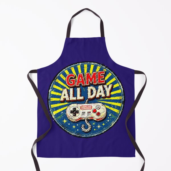 Item preview, Game All Day | Retro Gamer Vintage Design designed and sold by AstronautMerch.