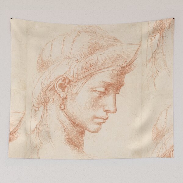 Item preview, Ideal Head of a Woman in Profile designed and sold by artofuniverse.