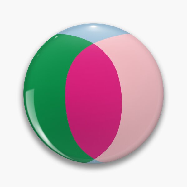 Item preview, Retro Contemporary Colorful Minimalist Dots Pink Green Light Blue designed and sold by kierkegaard.
