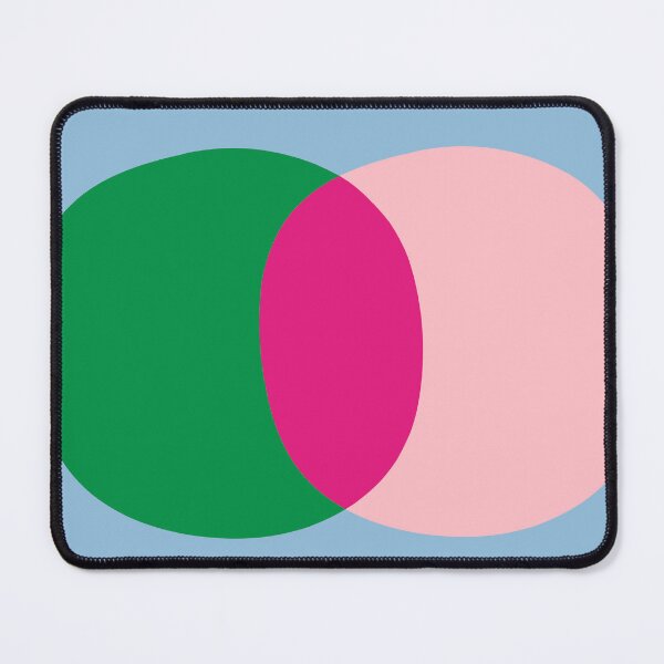 Item preview, Retro Contemporary Colorful Minimalist Dots Pink Green Light Blue designed and sold by kierkegaard.