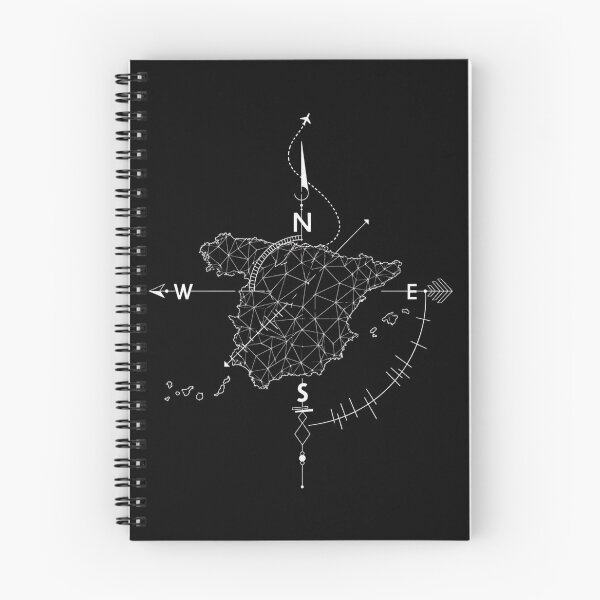 Item preview, Spain Explorer – Minimalist Compass & Map Travel Design designed and sold by  Mirai_Art  ⭐⭐⭐⭐.