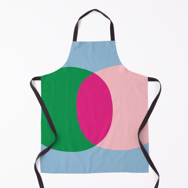 Item preview, Retro Contemporary Colorful Minimalist Dots Pink Green Light Blue designed and sold by kierkegaard.