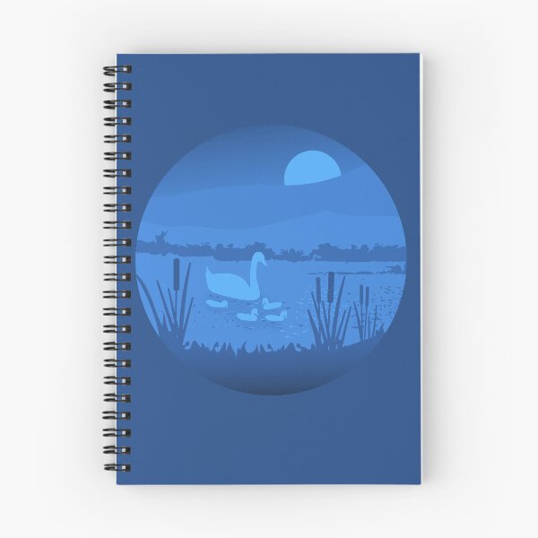 Item preview, Swan Family at Night designed and sold by Laanas.