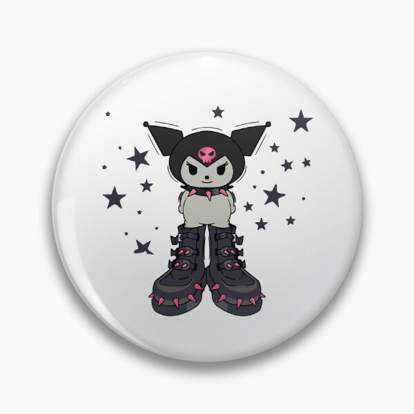Item preview, Goth Kuromi Sanrio Inspired Alternative Fashion Artwork designed and sold by GeekMix.