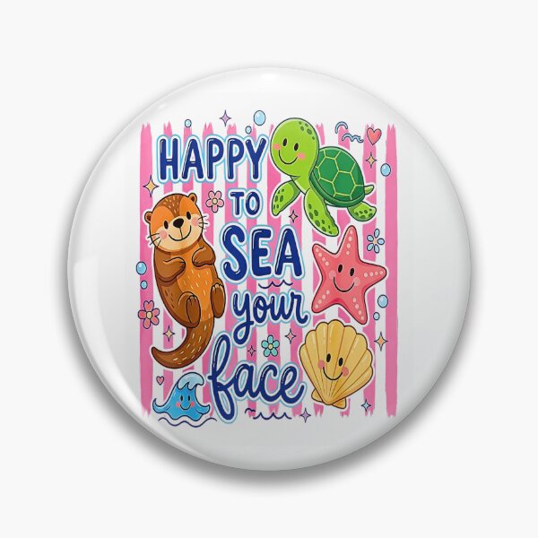 Item preview, Happy To Sea Your Face Back to School Ocean designed and sold by Rahamkshop.