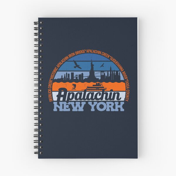 Item preview, Apalachin New York Sunset Retro Vintage Local Pride Logo designed and sold by CRHPOD20.