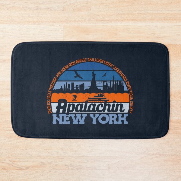 Item preview, Apalachin New York Sunset Retro Vintage Local Pride Logo designed and sold by CRHPOD20.