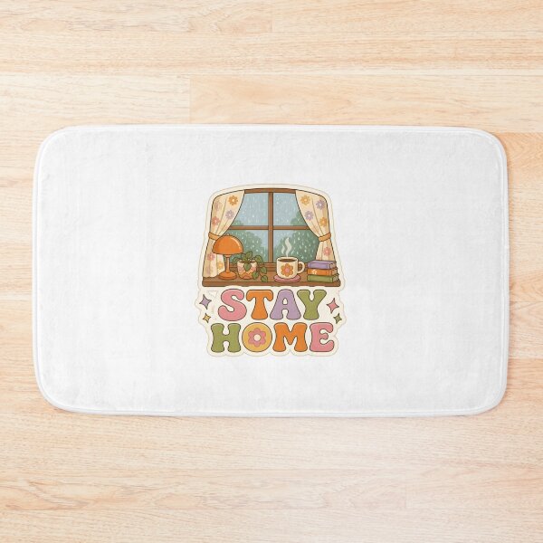 Item preview, Cozy Rainy Day Stay Home - Retro 70s Aesthetic Window designed and sold by crazyhome.