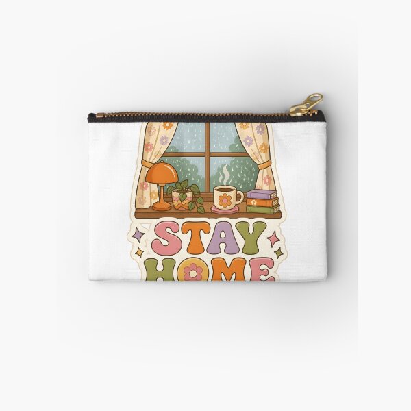 Item preview, Cozy Rainy Day Stay Home - Retro 70s Aesthetic Window designed and sold by crazyhome.