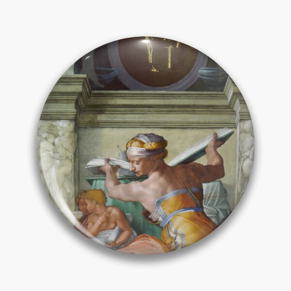 Item preview, The Libyan Sibyl Turning to Read designed and sold by artofuniverse.