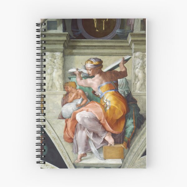 Item preview, The Libyan Sibyl Turning to Read designed and sold by artofuniverse.