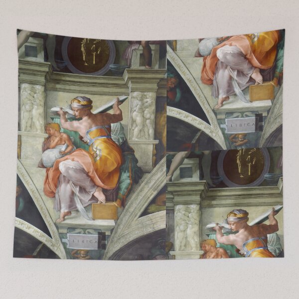 Item preview, The Libyan Sibyl Turning to Read designed and sold by artofuniverse.