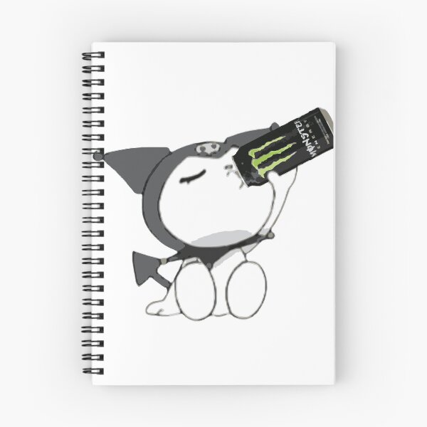 Item preview, Kuromi Drinking Energy Drink Sanrio Inspired Alternative Artwork designed and sold by GeekMix.