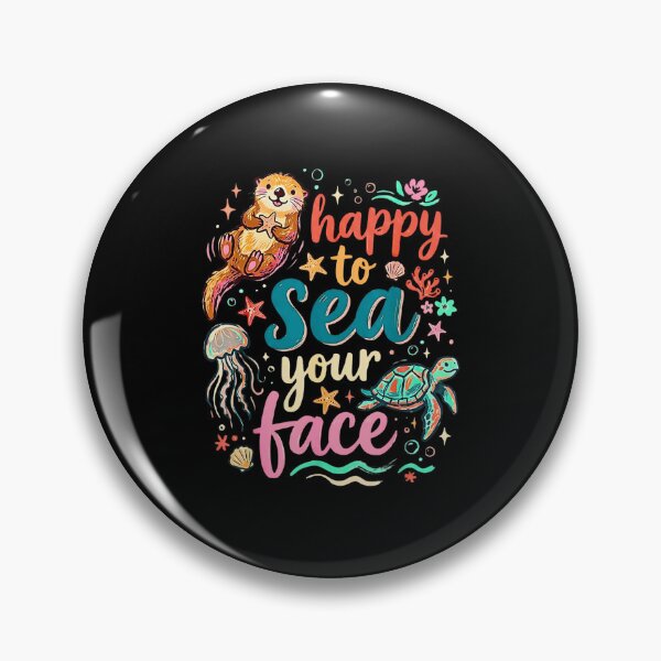 Item preview, Happy To Sea Your Face Back to School Ocean designed and sold by Rahamkshop.