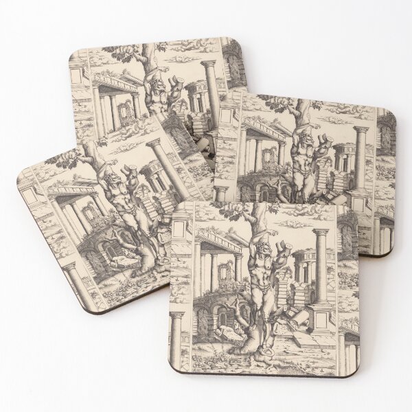 Item preview, Bound Male Nude Among Roman Ruins designed and sold by artofuniverse.