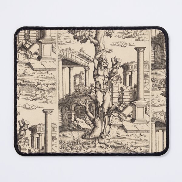 Item preview, Bound Male Nude Among Roman Ruins designed and sold by artofuniverse.