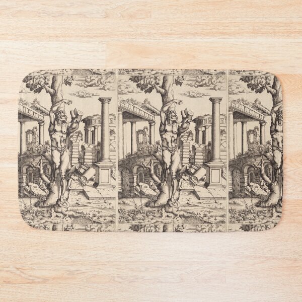 Item preview, Bound Male Nude Among Roman Ruins designed and sold by artofuniverse.