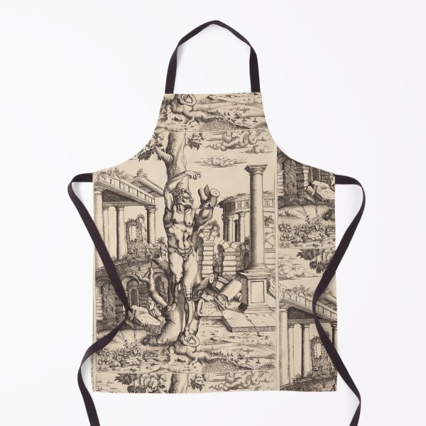 Item preview, Bound Male Nude Among Roman Ruins designed and sold by artofuniverse.