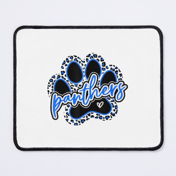 Item preview, Panthers Leopard Paw Print – Blue Animal Lover  designed and sold by Gbriel3.