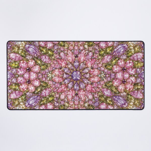 Item preview, Lilacs and Feathers Purple Gemstones designed and sold by CaseyMichelleArt.