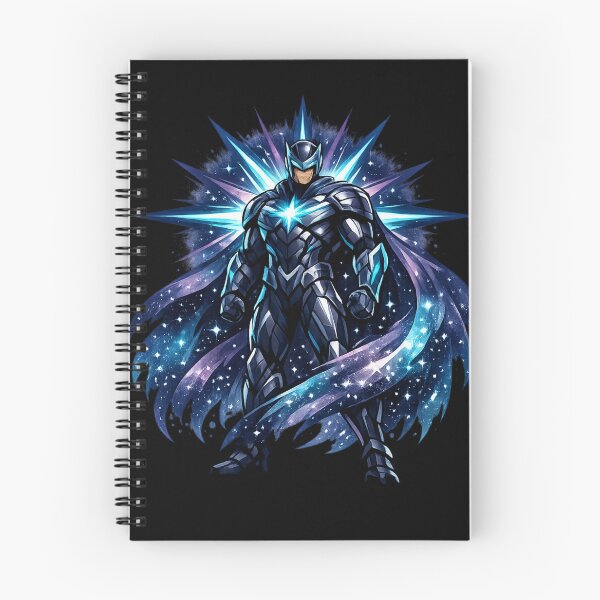 Item preview, Cosmic Energy Warrior Blue Armor Galactic Superhero designed and sold by irfanshikh.