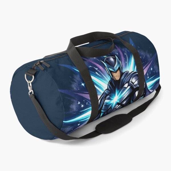 Item preview, Cosmic Energy Warrior Blue Armor Galactic Superhero designed and sold by irfanshikh.