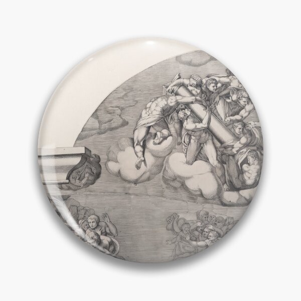 Item preview, The Last Judgement Renaissance Engraving designed and sold by artofuniverse.